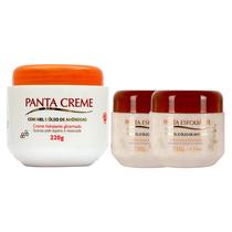 1 Panta Creme Hidratante Corporal + 2 Panta Esfoliante 120 g