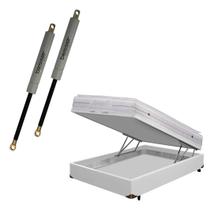1 Par Amortecedor Pistão A Gás Para Cama Box Baú 80kgf 800N