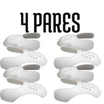 1 Par Anti-crease / Protetor De Toe-box Duradouro Ajustável P/Tênis