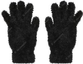 1 Par D/luva Feminina Pelinho Lisa Para Frio Adulto Inverno 1 Par D/luva Feminina Pelinho Lisa Para Frio Adulto Inverno