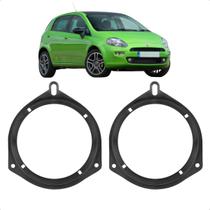 1 Par de Aro Adaptador para Alto-Falante 5 Pol Traseiro Vectra Astra Zafira Palio Montana Punto Fácil Instalação