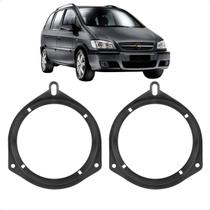 1 Par de Aro Adaptador para Alto-Falante 5 Pol Traseiro Vectra Astra Zafira Palio Montana Punto Fácil Instalação