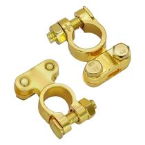 1 par de grampos universais de latão para terminais de bateria, kit protetor para terminais de bateria tipo poste superior para veículos marítimos/carro/barco/RV, acessórios universais 1 par de grampos universais de latão para terminais de bateria, kit protetor para terminais de bateria tipo poste superior para veículos marítimos/carro/barco/RV, acessórios universais