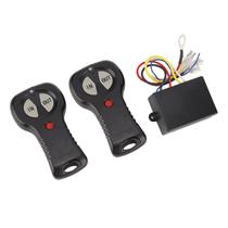 1 par de kit de controle remoto de guincho sem fio universal 12V para caminhão de carro 1 par de kit de controle remoto de guincho sem fio universal 12V para caminhão de carro