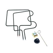 1 Par de Kit Resistência Elétrica Forno Fischer 1750w X 220v + Termostato Capilar 50/320 20a 1 Par de Kit Resistência Elétrica Forno Fischer 1750w X 220v + Termostato Capilar 50/320 20a