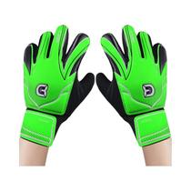 1 par de luvas de goleiro de futebol antiderrapantes com proteção de pulso duplo
