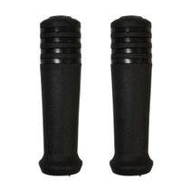 1 Par de manopla luva para bicicleta bike Arco iris PRETO