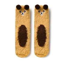 1 Par De Meias Bichinhos Feminina Aconchegante Inverno Frio