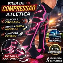 1 Par de Meias Compressão para Varizes e Para Pratica De Exercício Funcional, Ciclismo, Corrida e Academia 1 Par de Meias Compressão para Varizes e Para Pratica De Exercício Funcional, Ciclismo, Corrida e Academia