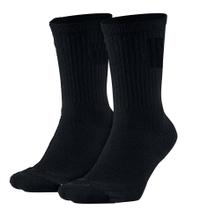 1 Par de Meias Preta longa 100% algodão Para bota coturno