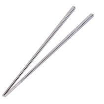 1 Par Hashi de Inox 23cm Aço Resistente Inoxidável