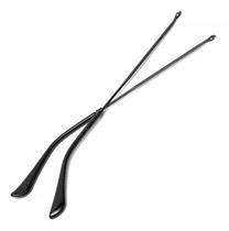 1 Par Haste Perna Rb Hexagonal Compatível Ray Ban Conserto Sol peça reparo reposição armação consertar óculos modelo masculina feminina metal