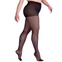 1 Par Meia Calça Selene Plus Size Fio 15 Clássica 9120 Selene