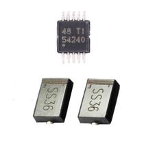1 Pç Ci Tps54240 smd 42v tps54240 circuito integrado + 2x diodo ss36 60v sk36