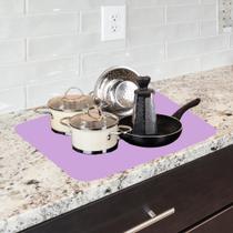 1 pc, Grande, Tapete de Secagem de Pratos de Tecido - Rosa, 70x50cm, Super Absorvente