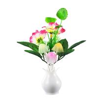 1 pçs romântico colorido led night light sensor romã potted light para casa quarto plug-in decoração de iluminação de parede 1 pçs romântico colorido led night light sensor romã potted light para casa quarto plug-in decoração de iluminação de parede