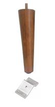 1 Pe Palito 10cm Marrom Chapa Inclinada Pernas Para Moveis 1 Pe Palito 10cm Marrom Chapa Inclinada Pernas Para Moveis