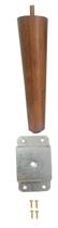 1 Pe Palito 20cm Chapa Reta + Parafuso