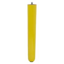 1 Pé Palito Amarelo 30 Cm Com Rosca Metal Para Móveis D10 - D'rossi 1 Pé Palito Amarelo 30 Cm Com Rosca Metal Para Móveis D10 - D'rossi