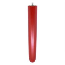 1 Pé Palito Vermelho 25 cm com Rosca Metal para Móveis D10 - D'Rossi 1 Pé Palito Vermelho 25 cm com Rosca Metal para Móveis D10 - D'Rossi