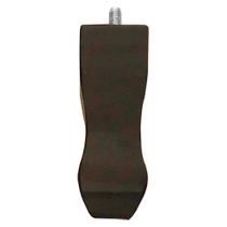1 Pé Pardal Tabaco 10cm com Rosca Metal para Móveis D10 - D'Rossi