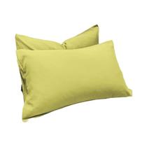 1 peça de fronha de cor sólida fosca, fronha macia selada com bolso para quarto, roupa de cama