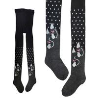 1 Peça Meia Calça Menina Infantil Criança Colorido Frio Inverno