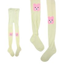 1 Peça Meia Calça Menina Infantil Criança de Algodão Colorido