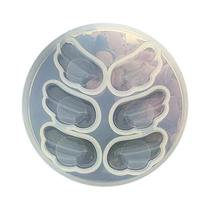 1 peça moldes de silicone epóxi feitos à mão em forma de asa, ferramentas decorativas diy 2025
