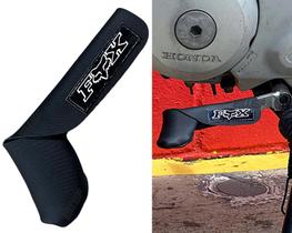 1 Peça Protetor Pedal Tênis Sandália Calçados Marcha Fox Preto Fox - ELLEF