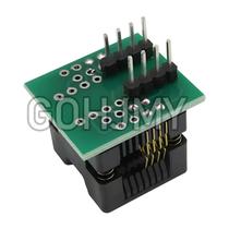 1 peça soic8 sop8 para dip8 ez programador adaptador módulo conversor de soquete 150mil