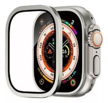 1 Pelicula De Vidro Temperado Premium Compativel Com IWatch Ultra 1 E 2 Iwatch 49mm - Titanium