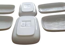1 Petisqueiras Travessa De Porcelana Varig 9x14cm 1 Petisqueiras Travessa De Porcelana Varig 9x14cm
