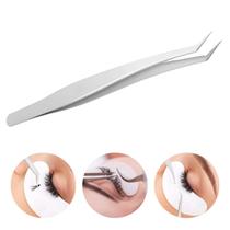 1 Pinça Diagonal Para Extensão Cílios Fio A Fio Tufos Volume Russo Egípcio