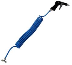 1 Pistola De Ar Gatilho Mangueira Cabine Caminhão Azul