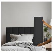 1 Placa Adesiva Retangular Modulada Cabeceira P/ Cama Box Solteiro Casal - Módulo 20x60