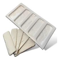 1 Placa C/ 5 Moldes de Gesso Tijolinho P/ Decoração Criativa