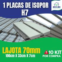 1 Placa de Isopor 30MM 100cm x 50cm Forro Térmico Acustico