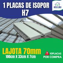 1 Placa De Isopor para Laje Teto Casa 1000 x 330 x 70 mm