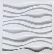 1 Placa de Revestimento 3D Barcelona PVC Relevo 50x50cm Adesiva 1 Placa de Revestimento 3D Barcelona PVC Relevo 50x50cm Adesiva