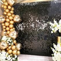 1 Placa Painel Shimmer Wall Muro Lantejoula Festa Cor 30X30