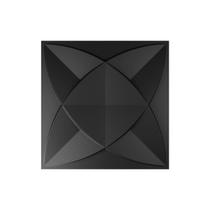 1 Placa Pvc 3d Revestimento de Parede Auto relevo decorativa Quarto Sala Cozinha 25cm x 25cm