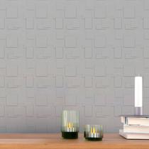 1 Placa PVC 3d Revestimento de Parede Decorativa Mini Cadre Alto relevo Quarto Sala Cozinha 50cm x 50cm - Colaí Adesivos