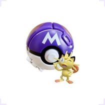 1 Pokebola Pop Up Open Jogue E Abre + 1 Pokémon - importada
