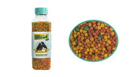 1 Pote de Ração Alimento completo Extrusado para Curió,Bicudo e Azulão para pássaros passarinhos Premium 300g