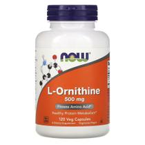 1 pote - L-ornitina 500 Mg - now foods -120 Cápsulas