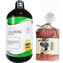 1 Prata 20ppm 500ml + 1 Sabonete Natural de Lavanda com Prata 130g - Universe Nanoscience 1 Prata 20ppm 500ml + 1 Sabonete Natural de Lavanda com Prata 130g - Universe Nanoscience