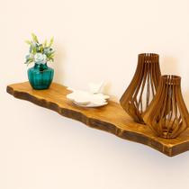 1 Prateleira 80 cm Em Painel De Pinus Com Borda Rústica 19cm De Profundidade 1 Prateleira 80 cm Em Painel De Pinus Com Borda Rústica 19cm De Profundidade