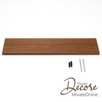 1 Prateleira de Parede MDF Freijó 60x20 Moderna e Fácil de Instalar amadeirado 1 Prateleira de Parede MDF Freijó 60x20 Moderna e Fácil de Instalar amadeirado