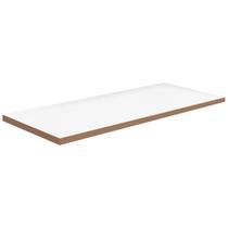 1 Prateleira MDF Para Home Office 50x25x1,5 Branco Firenze